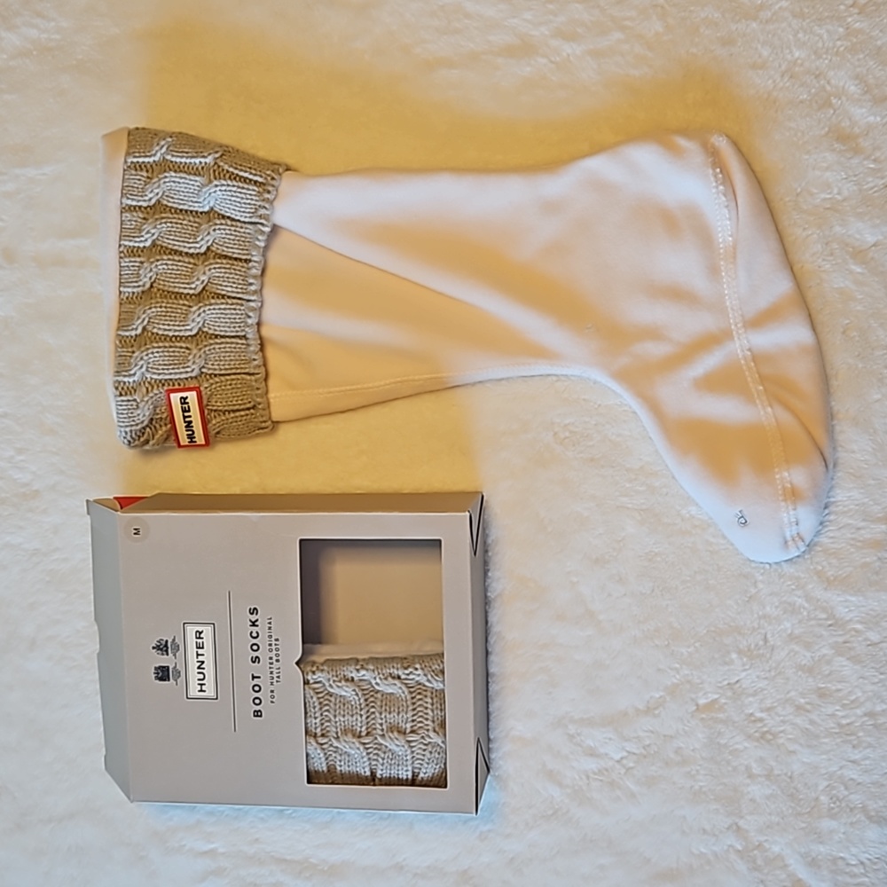 HUNTER NIB Boot Socks for Original Hunter Tall Boots Sz M